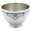Серебряная подставка под серебряное ситечко для чая с орнаментом 40510007А05